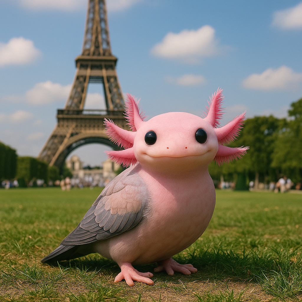 PIGEOTL poster with PGTL ticker